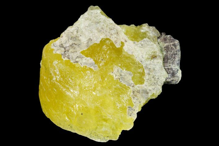 Lemon-Yellow Brucite - Balochistan, Pakistan #155242